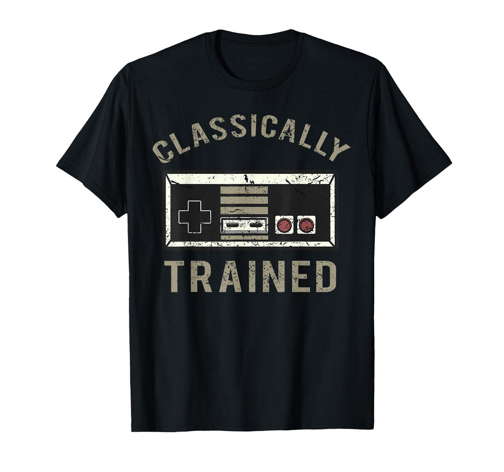 Video Game Distressed Small T-Shirt - Trendy Graphic for Adults